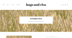 Desktop Screenshot of hugoandelsa.com